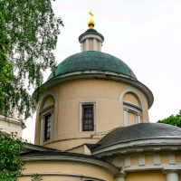 Церковь Воскресения Словущего на Ваганьковском кладбище - фото её главного купола